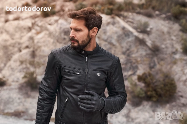 Кожено мото яке SHIMA WINCHESTER 2.0,всички протектори,естествена кожа, снимка 3 - Аксесоари и консумативи - 52484423