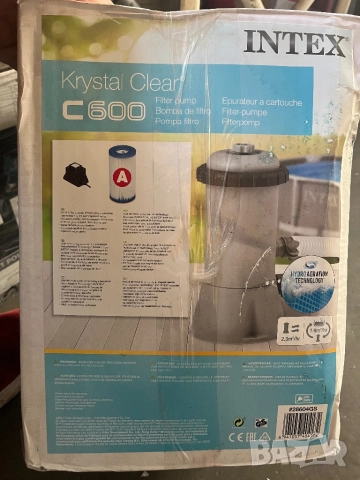 ФИЛТЪРНА ПОМПА ЗА БАСЕЙН INTEX C600