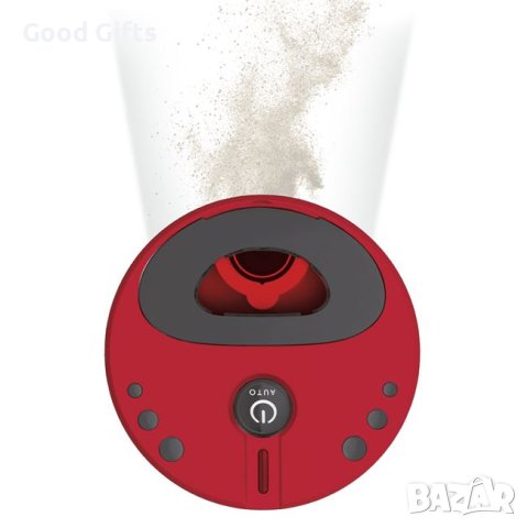 Играчка прахосмукачка робот, Червенa със звук и светлина, снимка 3 - Образователни игри - 43379440