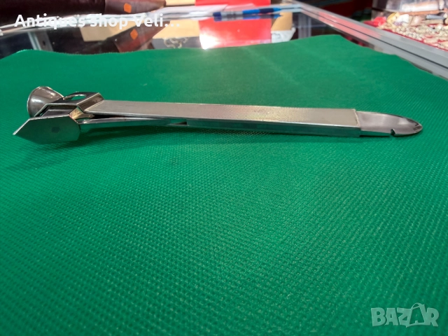 Сребърна резачка за пури/пърети №7745, снимка 3 - Други ценни предмети - 52814160