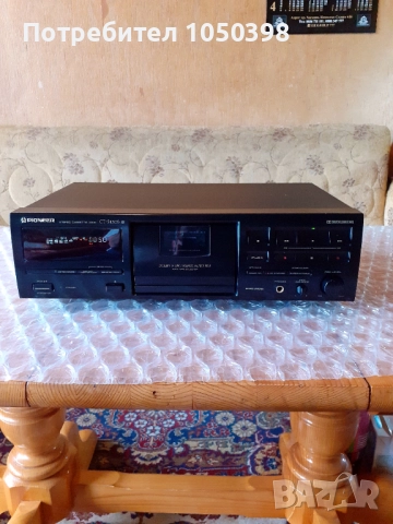 Дек PIONEER CT -S430S -SR- Dolby S-Идеален двуглав японски