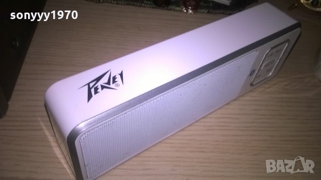 peavey-колоонка-usb/sd card/aux-внос швеицария-18.5х6х3.5см, снимка 8 - Тонколони - 27082815