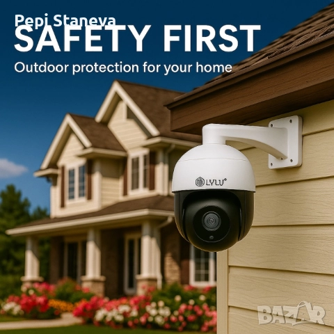 Куполна WIFI камера за видеонаблюдение, снимка 4 - Други - 51482354