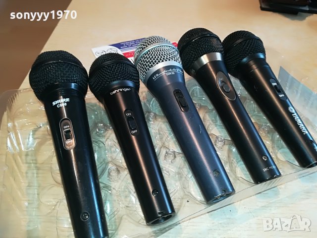 wharfedale philips behringer shure yamaha-profi mic, снимка 7 - Микрофони - 28621731