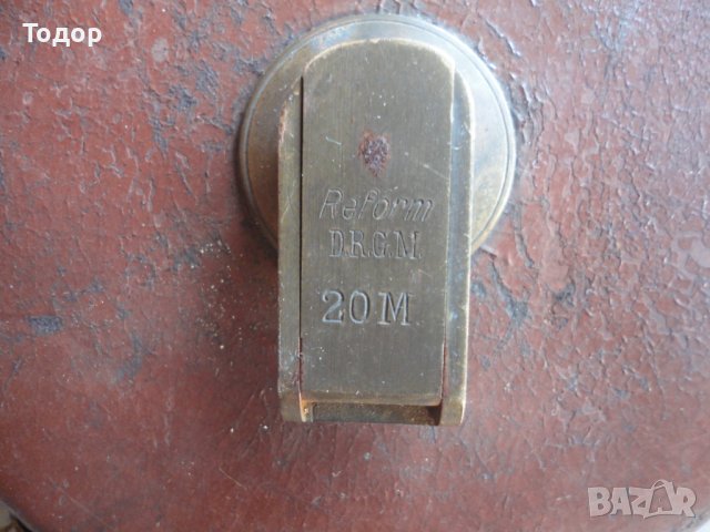 Голяма немска ролетка 20 метра Reform  DRGM 3 Райх, снимка 2 - Други инструменти - 39973919