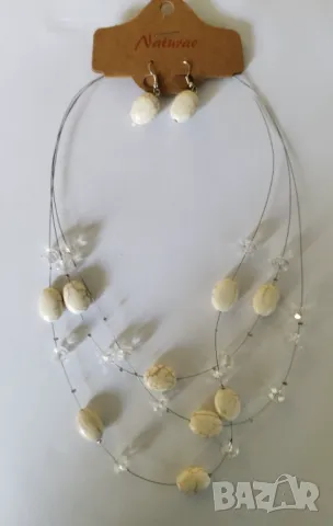 Бижута - колиета, колиета с обеци, снимка 9 - Колиета, медальони, синджири - 47570068