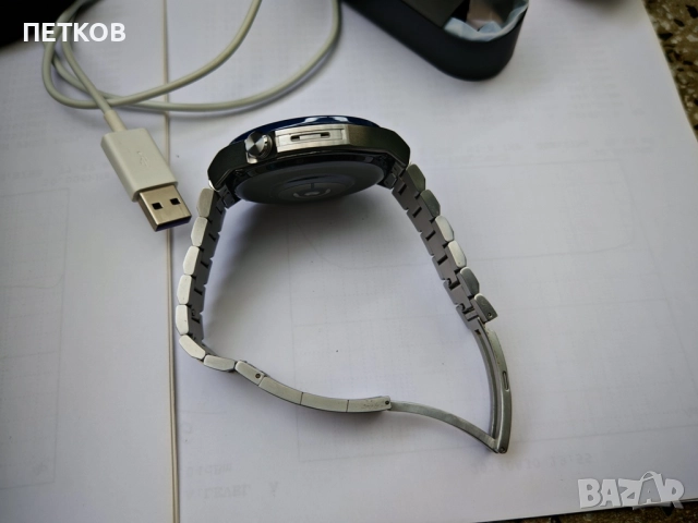 Huawei Watch Ultimate Blue Titanium, снимка 5 - Смарт часовници - 52104883
