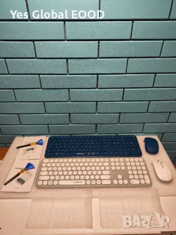 XTREMTEC Безжична клавиатура и мишка – пълен размер, QWERTZ DE, снимка 1