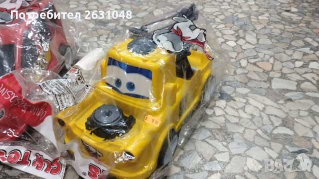 детска играчка кола с кран маккуин светкавицата, снимка 4 - Коли, камиони, мотори, писти - 44101716