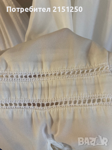 Копринена блуза H&M, снимка 4 - Блузи с дълъг ръкав и пуловери - 44921016