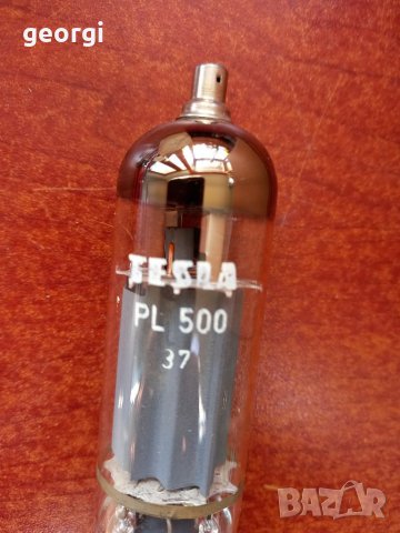 Радиолампа Tesla pl 500, снимка 2 - Друга електроника - 39604007