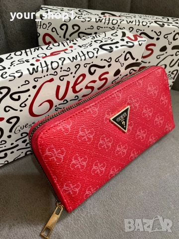 Дамско портмоне портфейл 3 цвята  Guess , снимка 3 - Портфейли, портмонета - 51852192