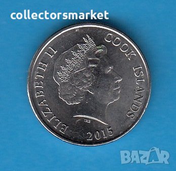 20 цента 2015, Острови Кук, снимка 2 - Нумизматика и бонистика - 38725392