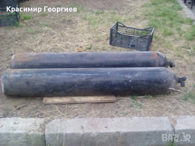 61,3 61,5 литрови  бутилки метан дълги 1,60см за бус, снимка 2 - Части - 37251216