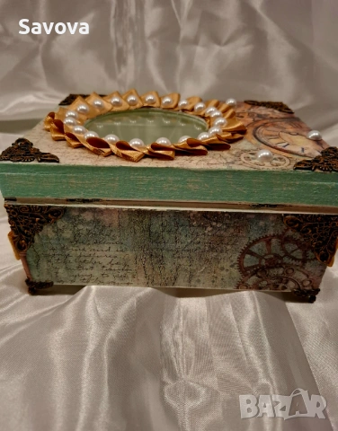 Ръчно изработена кутия за спомени, снимка 9 - Ръчно изработени сувенири - 53029044