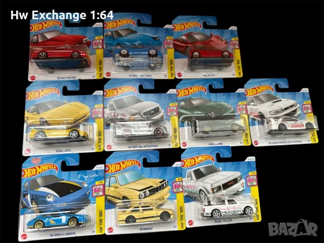 Hot wheels серия The 90’s