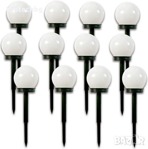 Соларни топки за градина 12 броя