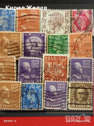 Стари пощенски марки от цял свят смесени СВЕТОВНИ ЛИДЕРИ за КОЛЕКЦИЯ 51585, снимка 3 - Филателия - 53230547