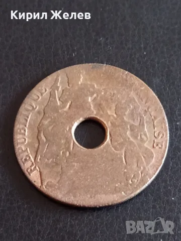 Стара монета 1 цент 1923г. Френски Индокитай за КОЛЕКЦИОНЕРИ 40866, снимка 4 - Нумизматика и бонистика - 48860246