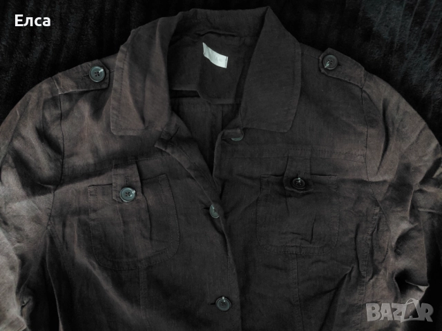 Ленено пролетно_есенно яке, снимка 5 - Якета - 51951825