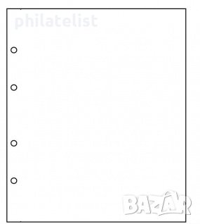 Leuchtturm Numis ZWL междинни листа бели / оп.5 бр /