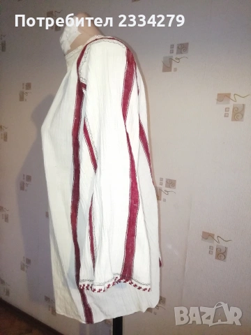 Стара тракийска женска носия ,,Увалиски" сукман, риза, престилка. , снимка 14 - Антикварни и старинни предмети - 53235922