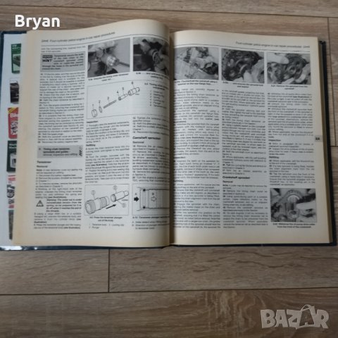 Haynes manual книга за ремонт на Мерцедес 124 бензин и дизел., снимка 4 - Специализирана литература - 40360885