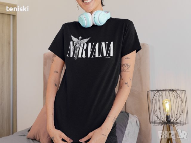  Рок тениска Nirvana Дамски и Мъжки 7 модела, снимка 7 - Тениски - 28247290