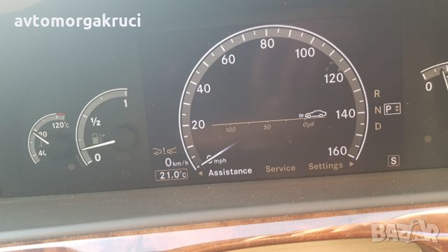 Mercedes-Benz S 500  на части, снимка 17 - Автомобили и джипове - 26417771