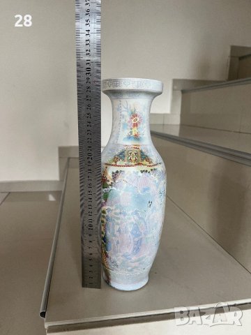 Китайска ваза порцелан, снимка 7 - Вази - 43178784