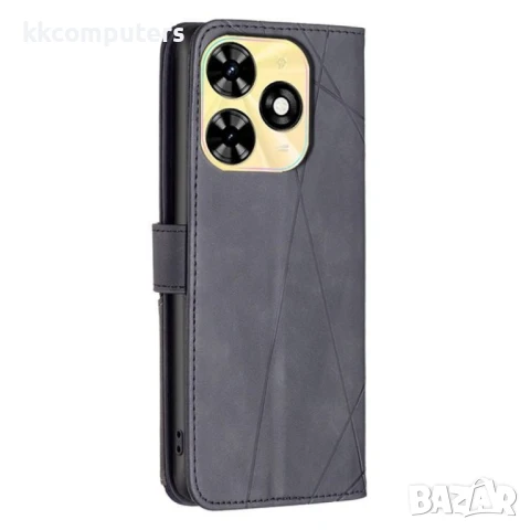 TECNO Spark Go 2024 4G / Spark 20 / Spark 20C / Pop 8 BINFEN COLOR Magnetic Wallet Калъф и Протектор, снимка 10 - Калъфи, кейсове - 50952394