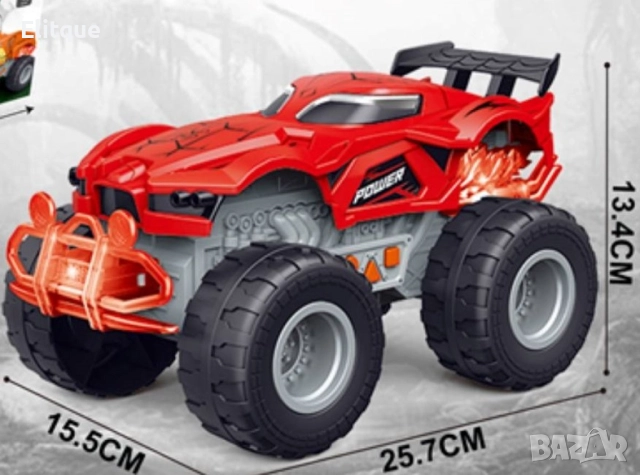 Играчка джип за деца с музика и светлини , снимка 2 - Коли, камиони, мотори, писти - 52905289