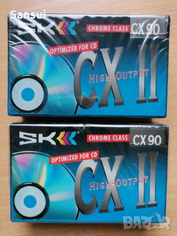хромни ленти аудио касети SK CX-90, снимка 1 - Аудио касети - 43523563