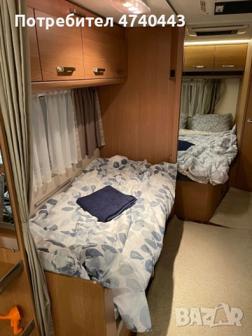 Knaus Sport 650 -  Изграден навес намиращ се на къмпинг Каваци на 40м от плажа, снимка 7 - Каравани и кемпери - 53536521