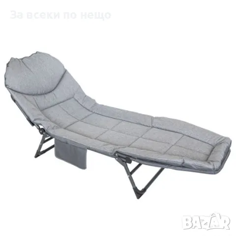 Сгъваемо походно легло тип шезлонг Forsage, снимка 5 - Други инструменти - 50327119