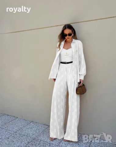 Yves Saint Laurent дамски комплекти от три части с колан🌸 , снимка 2 - Спортни екипи - 49404897