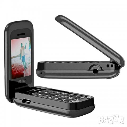 Мини телефон, Мобилен мини флип телефон, малък с капаче, промяна на глас BM60 гласов модулатор, снимка 3 - Други - 33099238