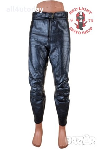 №3522 Дамски кожен мото панталон, снимка 1