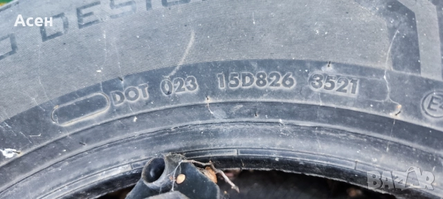 Две Зимни гуми Vredestein 245/65 R17 DOT2021.Цената е за двете. , снимка 4 - Гуми и джанти - 52278266