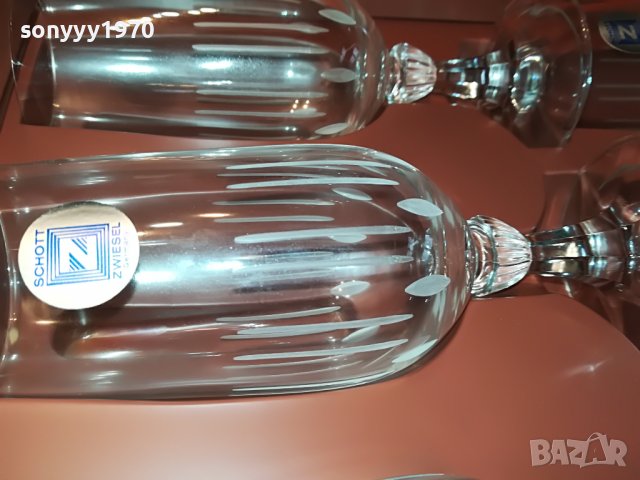 germany made-kristallglase x6 внос germany 0202230825, снимка 7 - Колекции - 39523454