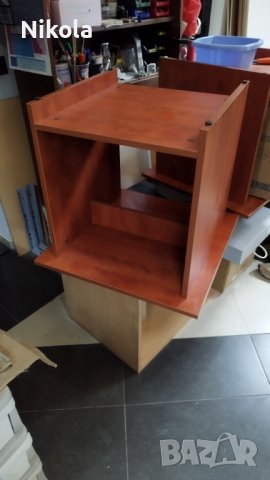 Офис маса , помощна масичка с два плота 60/60/ 56см, снимка 14 - Маси - 40727914