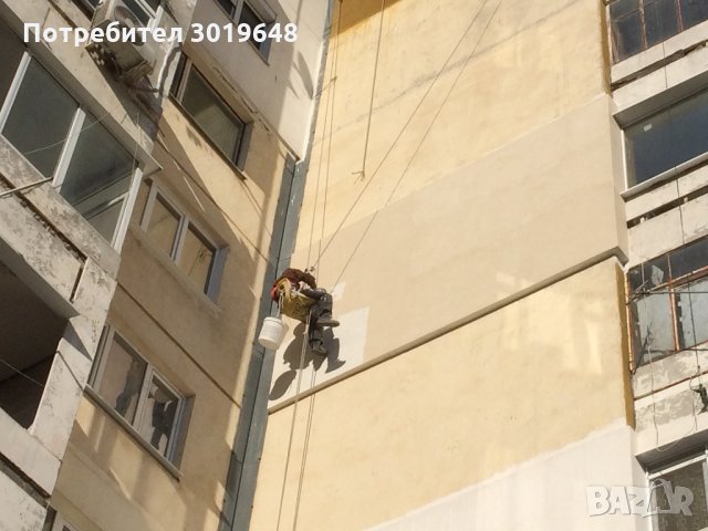 ТОПЛОИЗОЛАЦИЯ С 5СМ EPS - ФАСАДЕН СТИРОПОР И БЯЛА МИНЕРАЛНА МАЗИЛКА - 68,45ЛВ. - 35,00ЕВРО/М2., снимка 4 - Монтажи - 32259458