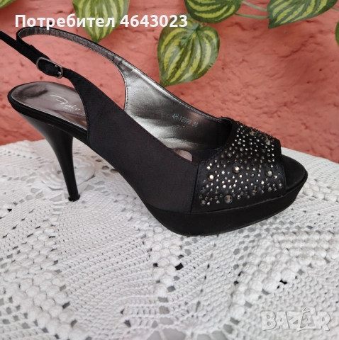 Сандали Fair Lady с камъни – блясък и изящество