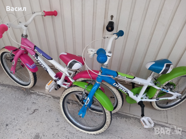 Детско колело Драг Ръж 16", снимка 3 - Велосипеди - 43196735
