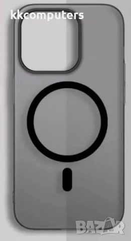 Калъф PVC Second Skin MagSafe / Черен-прозрачен / за iPhone 15 Plus 6.7 Баркод : 3129839, снимка 2 - Калъфи, кейсове - 48146866