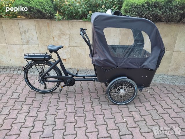 Продавам колела внос от Германия НОВ електрически велосипед триколка рикша SCO RIDGEBACK  хидравлика