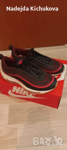 Дамски маратонки Nike Air Max 97(GS).Номер 37,5.Обувани един,два пъти.Цена-170 лв. , снимка 3 - Маратонки - 50966137