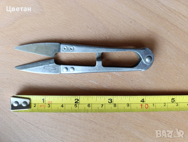 ретро домакински ножици и напръстници, снимка 5 - Подаръци за жени - 48794845