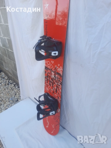 Сноуборд GRAPHCITY  wide 154см. с автомати, снимка 5 - Зимни спортове - 52235858