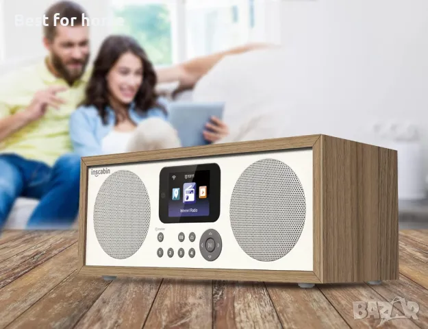 Интернет радио Inscabin D4 с Bluetooth, Spotify Connect, DAB, снимка 3 - Аудиосистеми - 48454502
